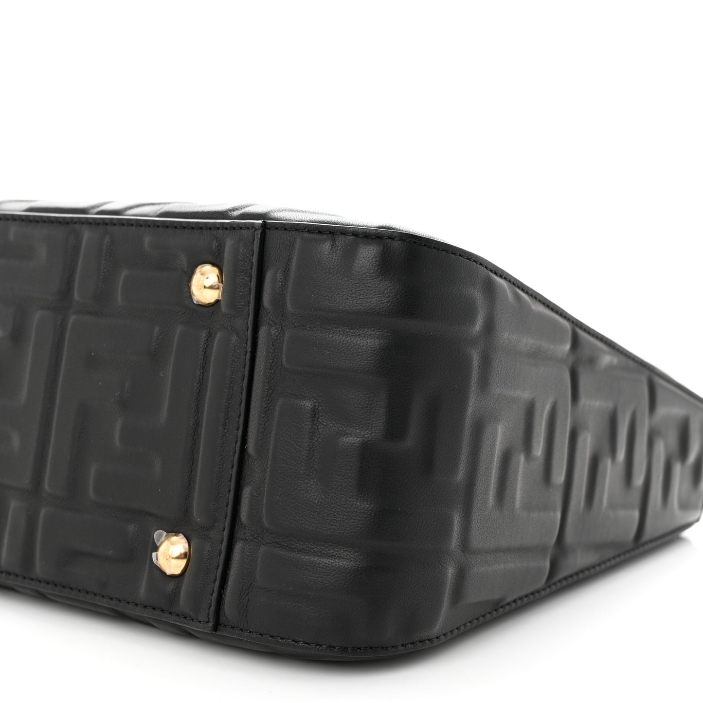 Nappa FF 1974 Embossed Small FF Tote Black