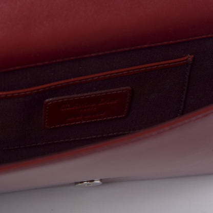 Christian Dior Patent Cannage Lady Dior Convertible Clutch Red 8 of 8