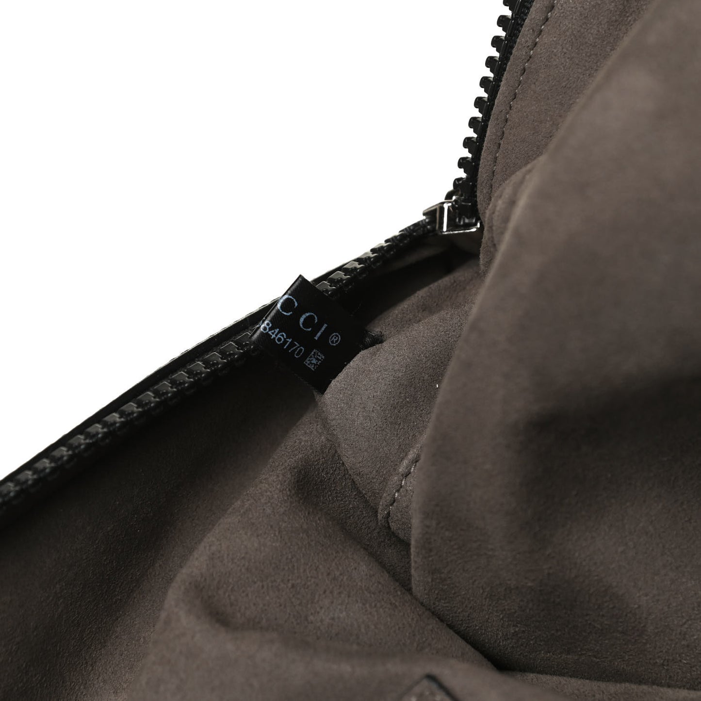 GG Supreme Monogram Medium Backpack Black