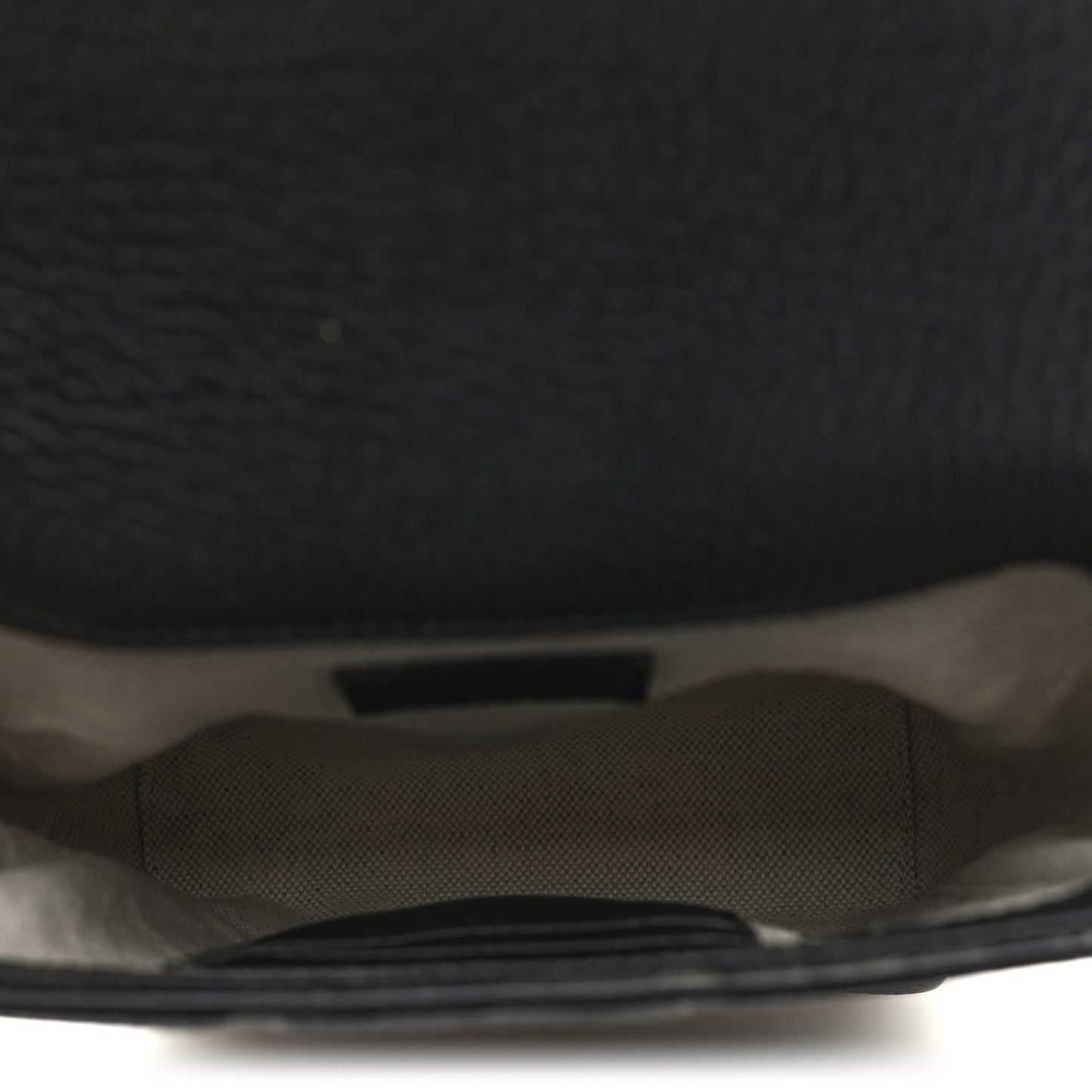 Piuma Calfskin Jumbo GG Embossed Small Messenger Bag Black