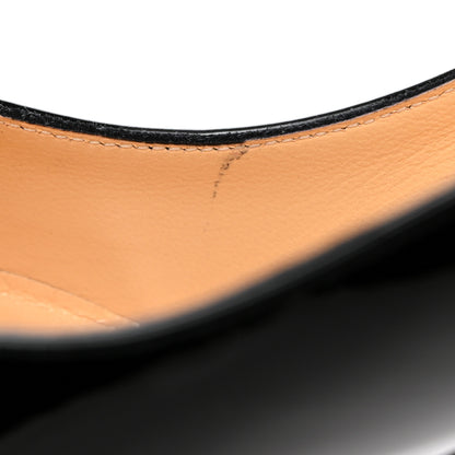 Christian Louboutin Patent Merci Allen 85 Pumps 36.5 Black 8 of 9