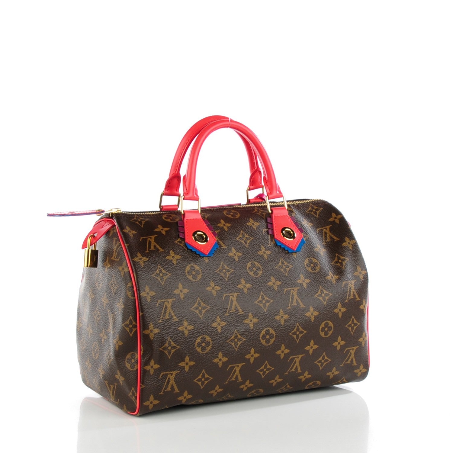 Louis Vuitton Monogram Totem Speedy 30 Flamingo 3 of 9