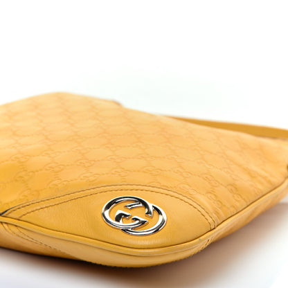 Gucci Guccissima Medium New Britt Hobo Yellow 7 of 13