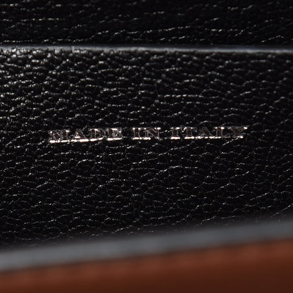 Burberry Calfskin Small D-Ring Bag Tan Black 7 of 13