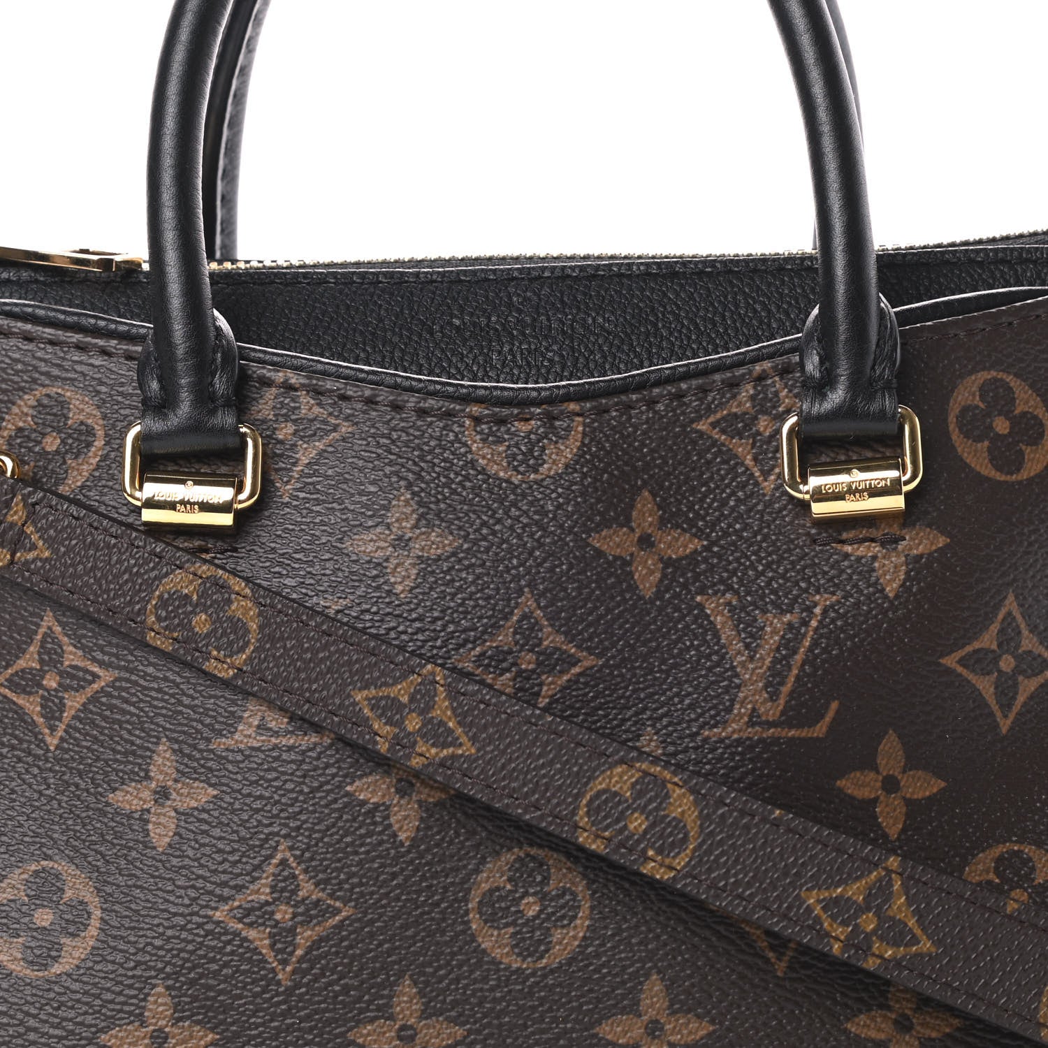 Louis Vuitton Monogram Pallas Full BB Black 9 of 12
