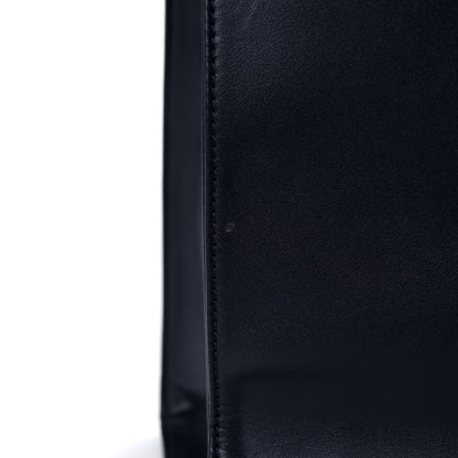 Telfar Vegan Leather Large Shopping Bag Navy 14 of 15