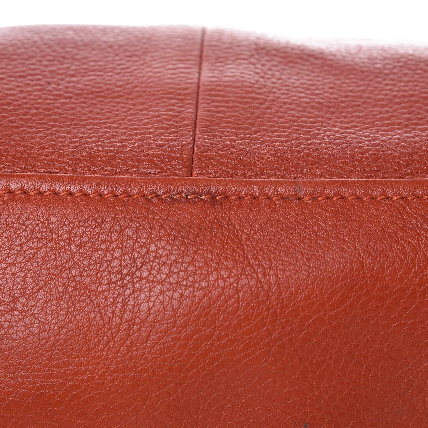 Vitello Daino Shoulder Bag Arancio