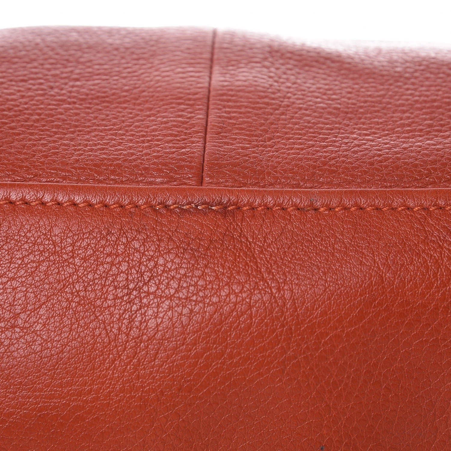 Prada Vitello Daino Shoulder Bag Arancio 12 of 17