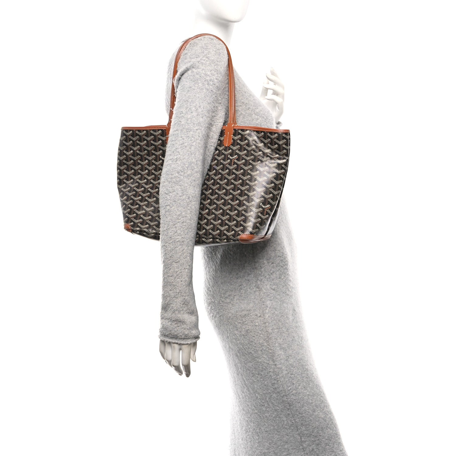 Goyard Goyardine Artois PM Black Gold 2 of 12