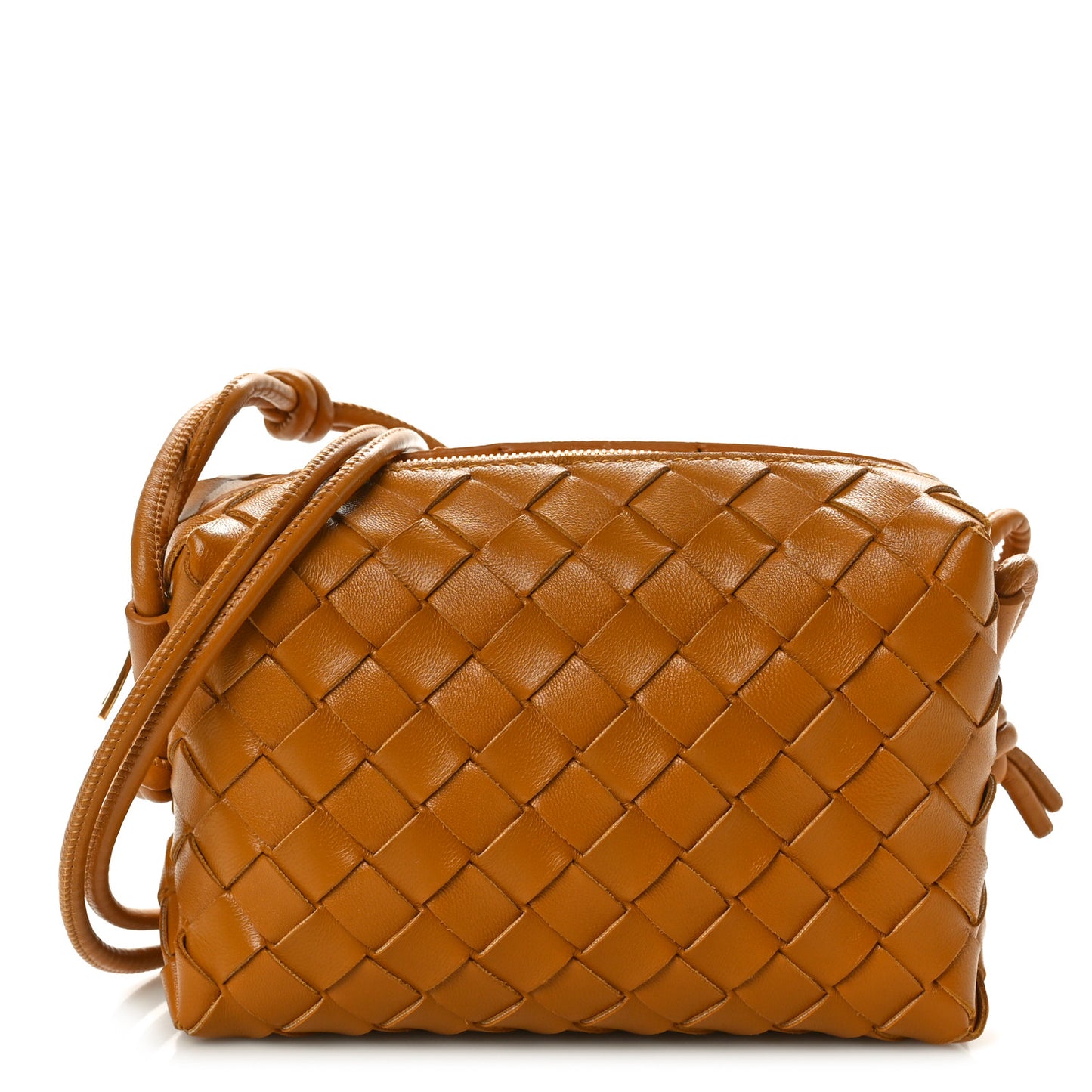 Nappa Intrecciato Mini Loop Camera Bag Cob