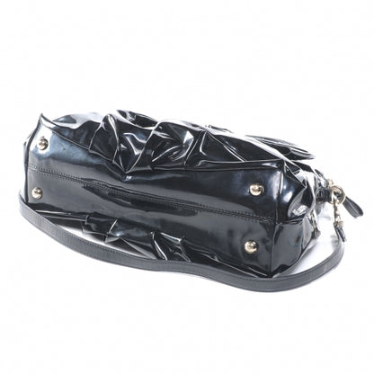Valentino Garavani Patent Lacca Bon Bon Dome Bow Tote Black 4 of 7