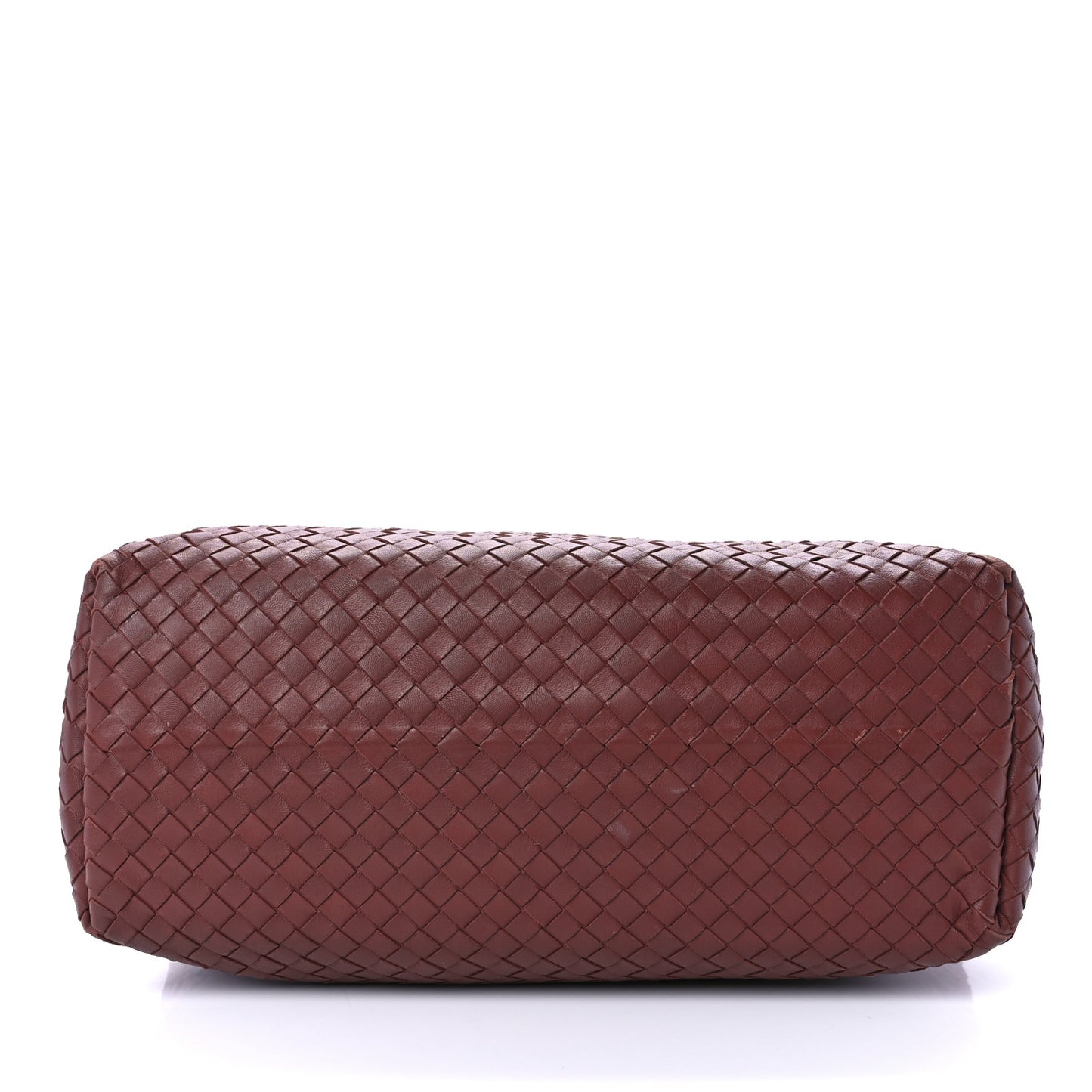 Nappa Intrecciato Medium Garda Bag Rust
