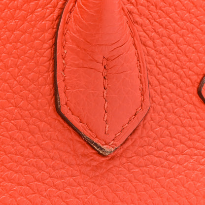 Hermes Togo Birkin 30 Capucine 18 of 21