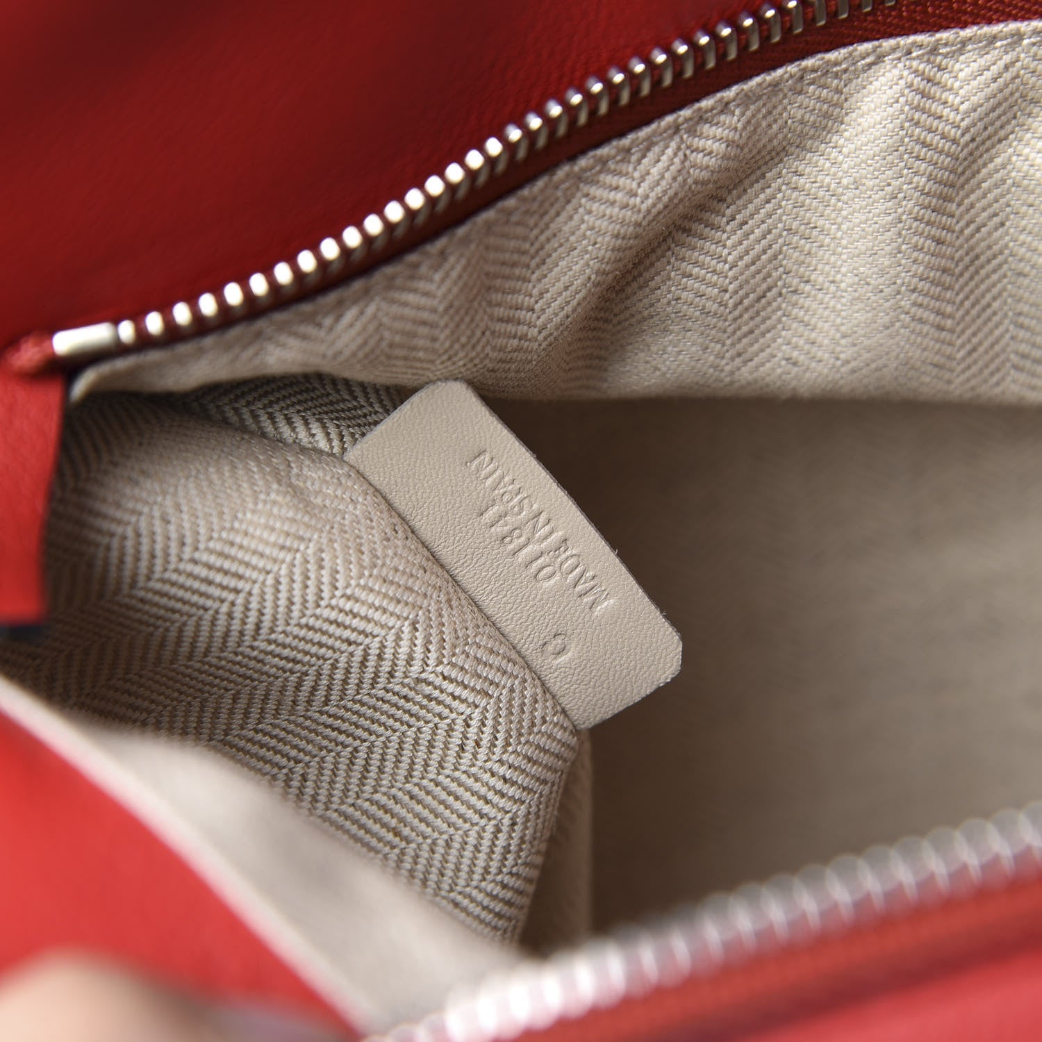 Loewe Calfskin Medium Puzzle Bag Scarlet 9 of 10