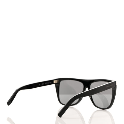 Saint Laurent Acetate SL1 Sunglasses Black 4 of 8