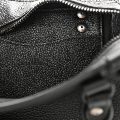 Balenciaga Grained Calfskin Neo Classic Black Hardware Nano City Crossbody Black 6 of 10