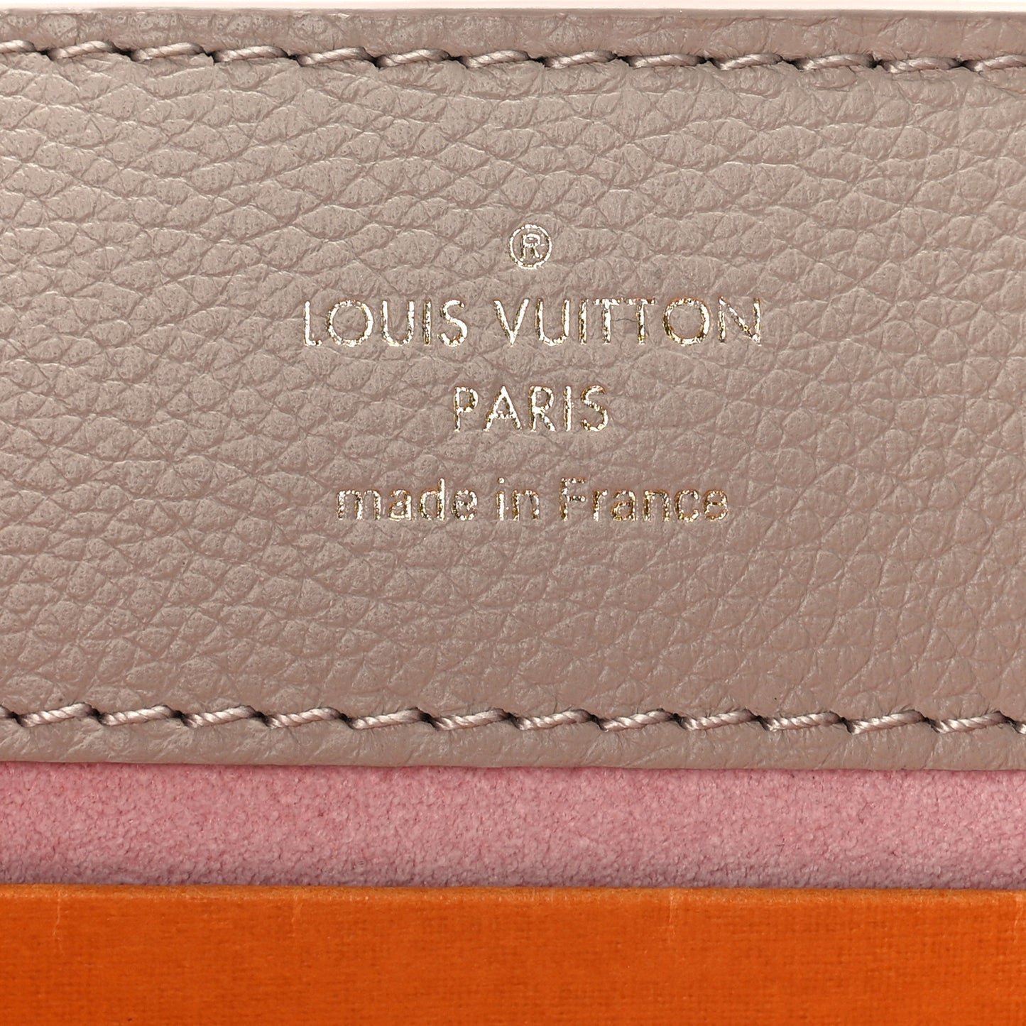 Soft Calfskin Mini Lockme Ever Greige