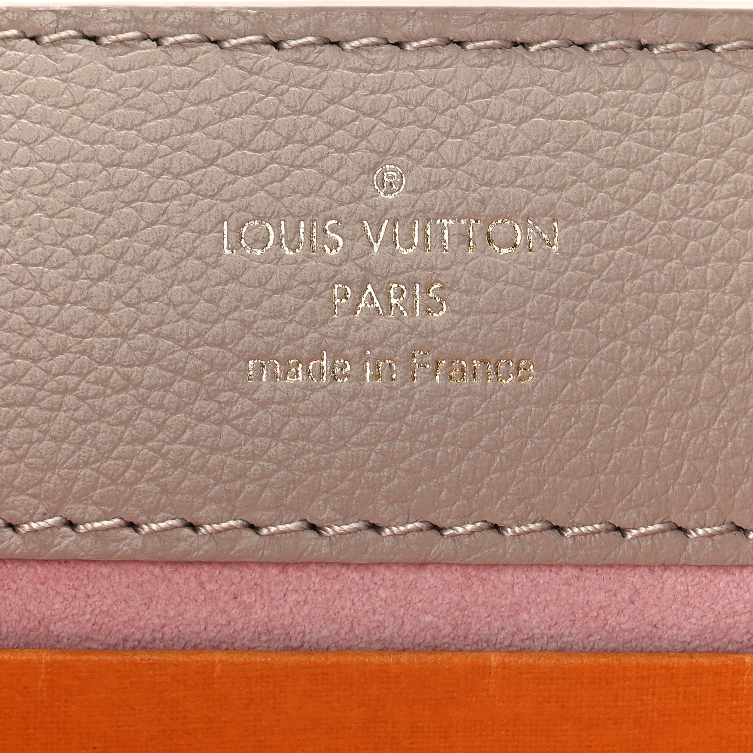Louis Vuitton Soft Calfskin Mini Lockme Ever Greige 6 of 8