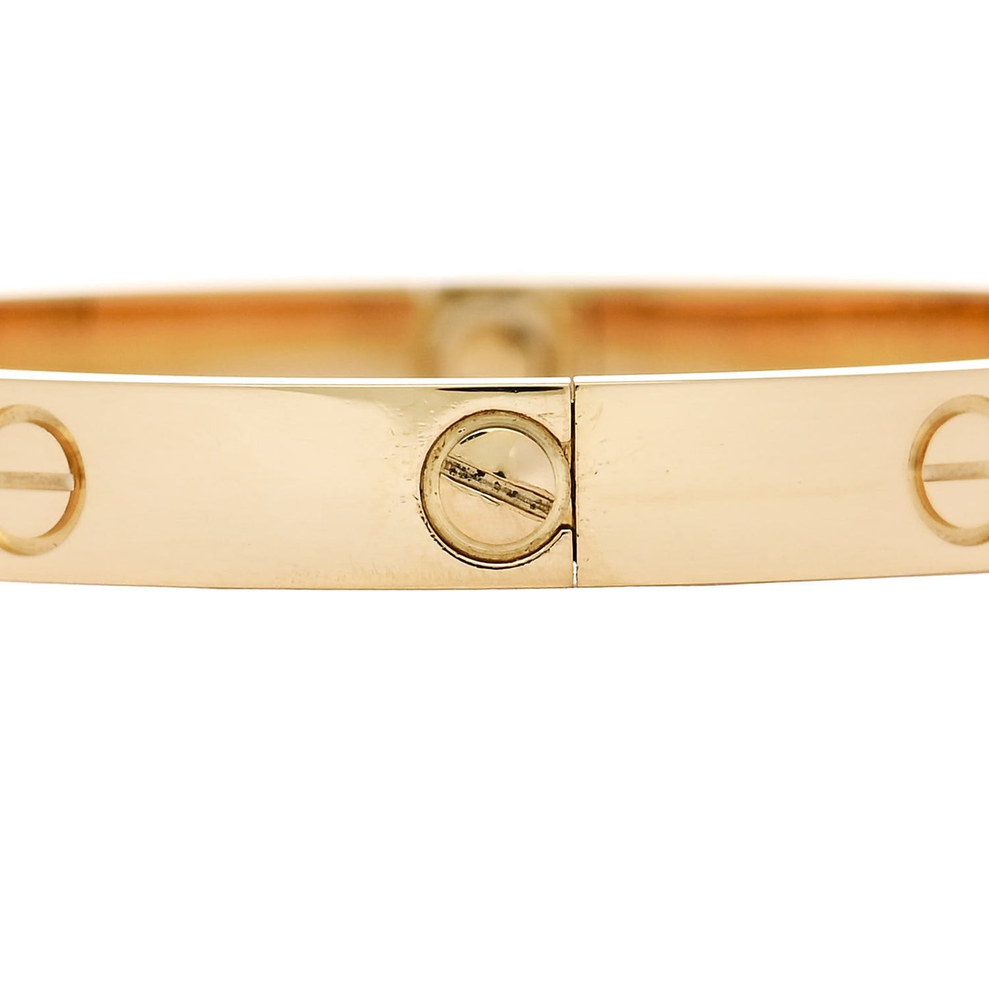18K Yellow Gold LOVE Bracelet 17