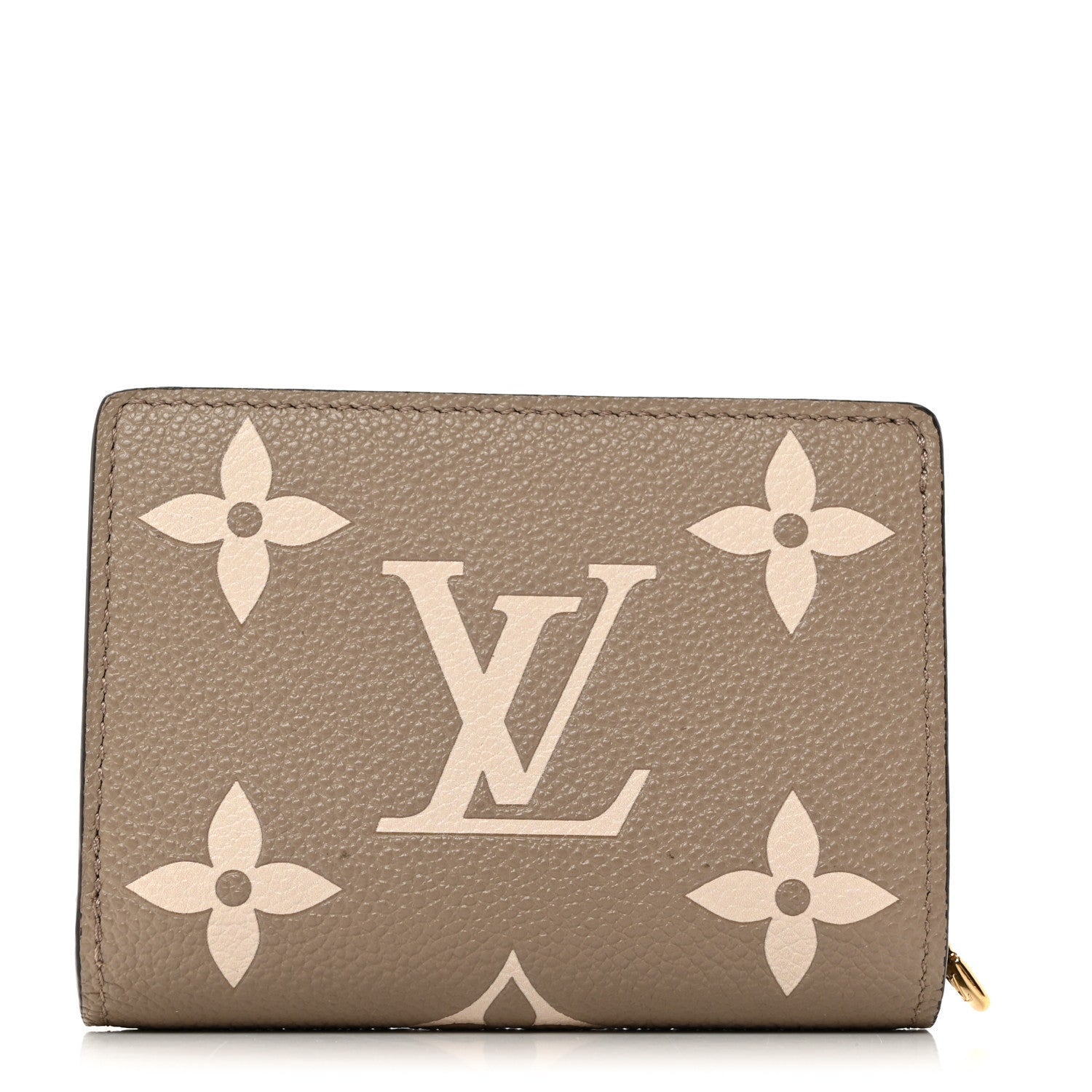 Louis Vuitton Empreinte Monogram Giant Clea Wallet Tourterelle Creme 1 of 8