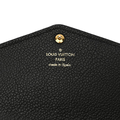 Louis Vuitton Empreinte Sarah Wallet NM Black 6 of 11