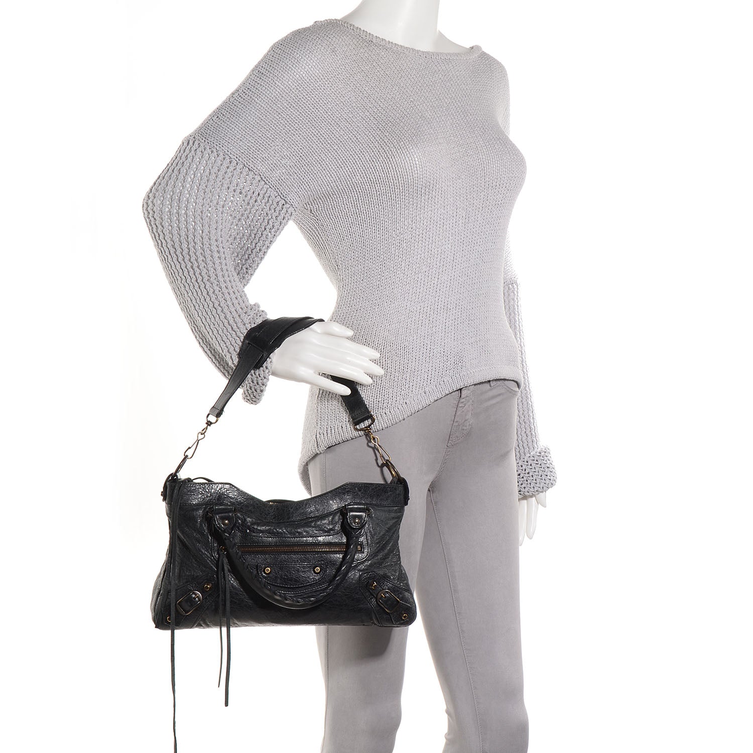 Balenciaga Agneau First Black 2 of 12