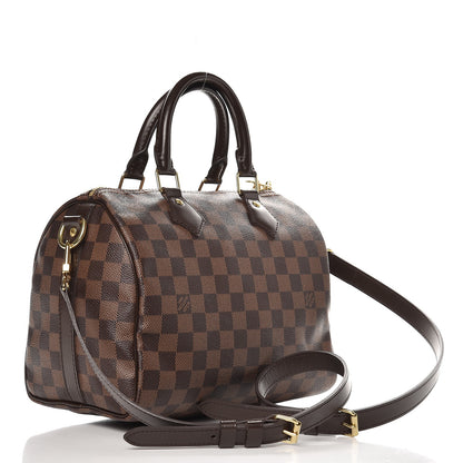 Louis Vuitton Damier Ebene Speedy Bandouliere 25 3 of 8
