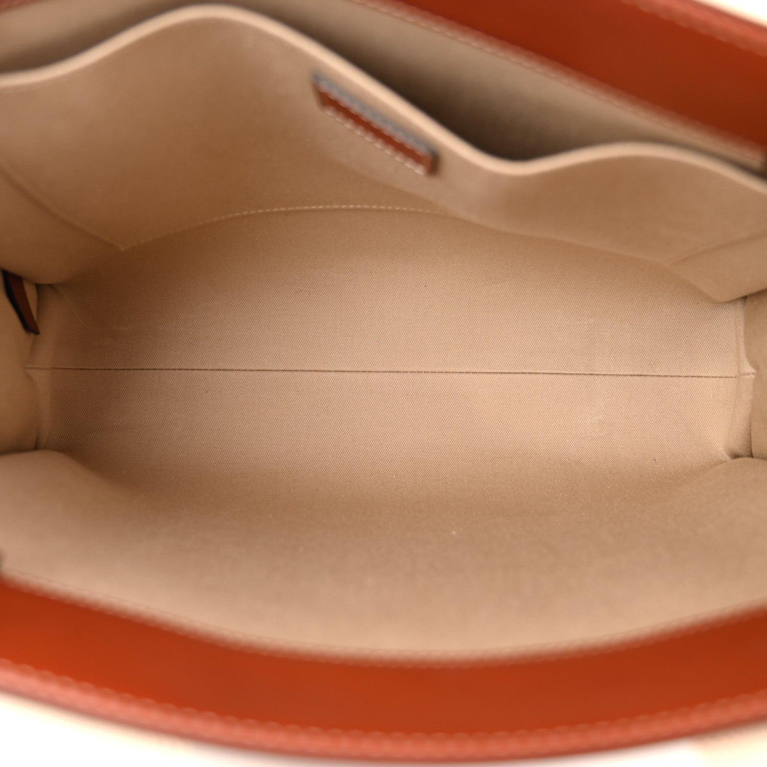 Chloe Calfskin Medium Woody Ribbon Tote Sepia Brown 5 of 10