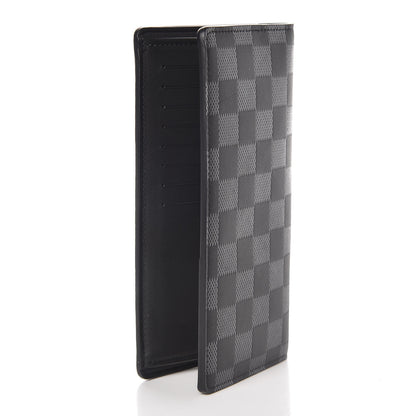 Louis Vuitton Damier Infini Brazza Wallet Onyx 3 of 7