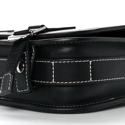 Burberry E-Canvas Giant Check Rider Crossbody Dark Cranberry 7 of 8