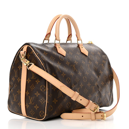 Louis Vuitton Monogram Speedy Bandouliere 35 3 of 10