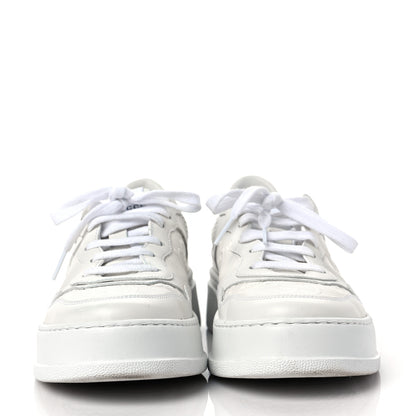 Gucci Calfskin GG Tennis Embossed Perforated Womens Platform 55mm Sneakers 39 Great White 2 of 9