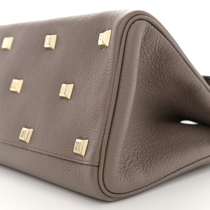 Salvatore Ferragamo Calfskin The Studio Bag Caraway Seed 10 of 12