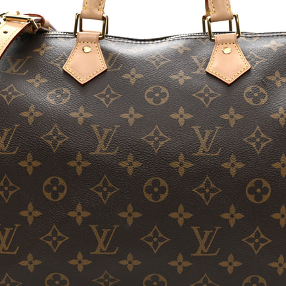 Louis Vuitton Monogram Speedy Bandouliere 35 7 of 11