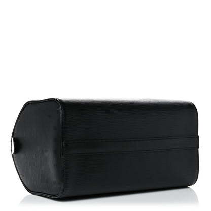Louis Vuitton Epi Speedy 25 Black 4 of 17