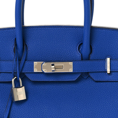 Hermes Togo Birkin 30 Bleu Royal 7 of 12