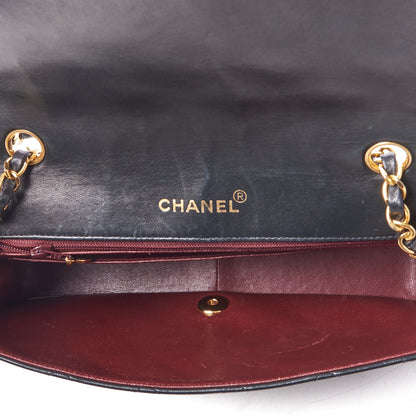 Chanel Lambskin Quilted Medium Single Flap Black 8 of 9