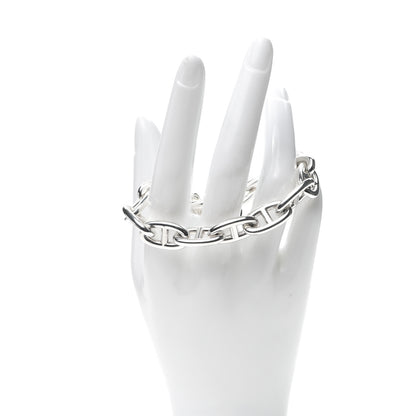 Hermes Sterling Silver GM Chaine D'Ancre Bracelet 2 of 5