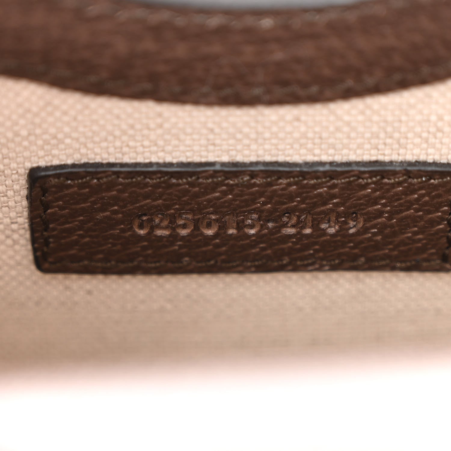 Gucci GG Supreme Monogram Textured Dollar Calfskin Geometric Print Mini Horsebit 1955 Crossbody Bag Beige Multicolor New Acero 7 of 10