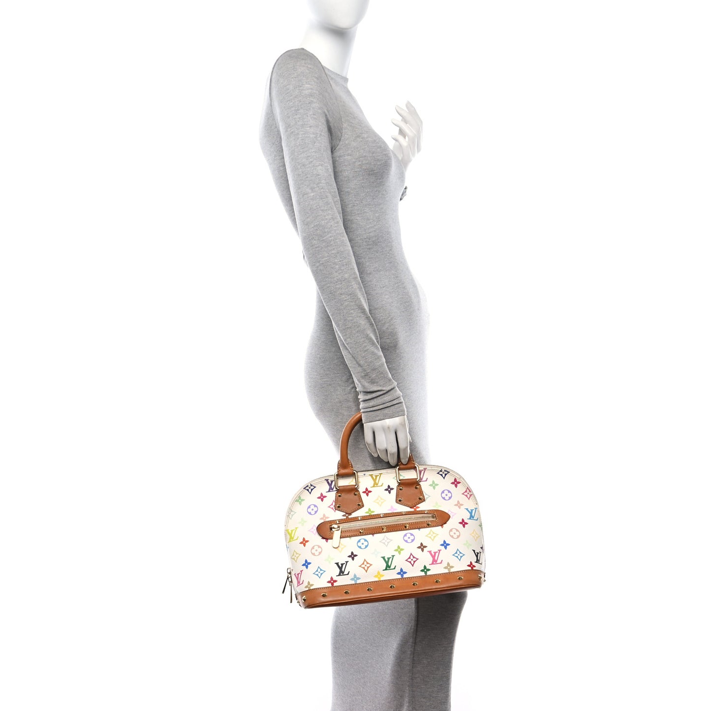 Monogram Multicolor Alma White