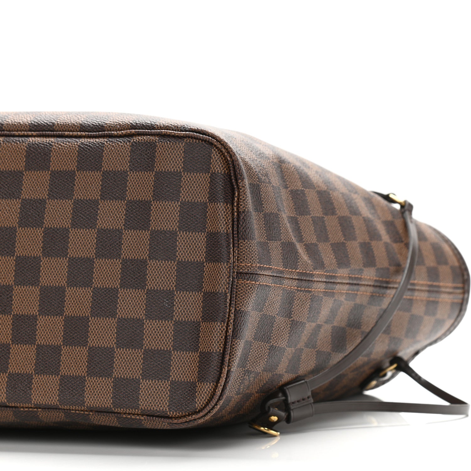 Louis Vuitton Damier Ebene Neo Neverfull MM Rose Ballerine 11 of 14