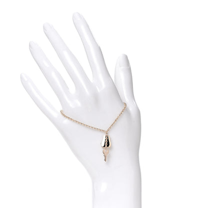 Hermes 18K Rose Gold PM Kelly Clochette Bracelet SH 2 of 6