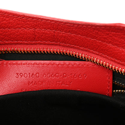 Balenciaga Chevre Gold Metallic Edge Hardware Mini City Rouge Grenade 7 of 11