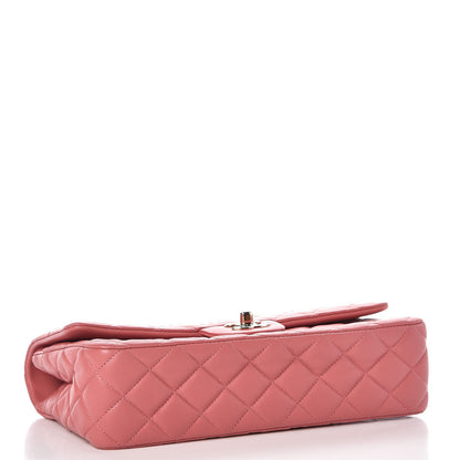Chanel Lambskin Quilted Valentine Charms Medium Single Flap Pink 5 of 8
