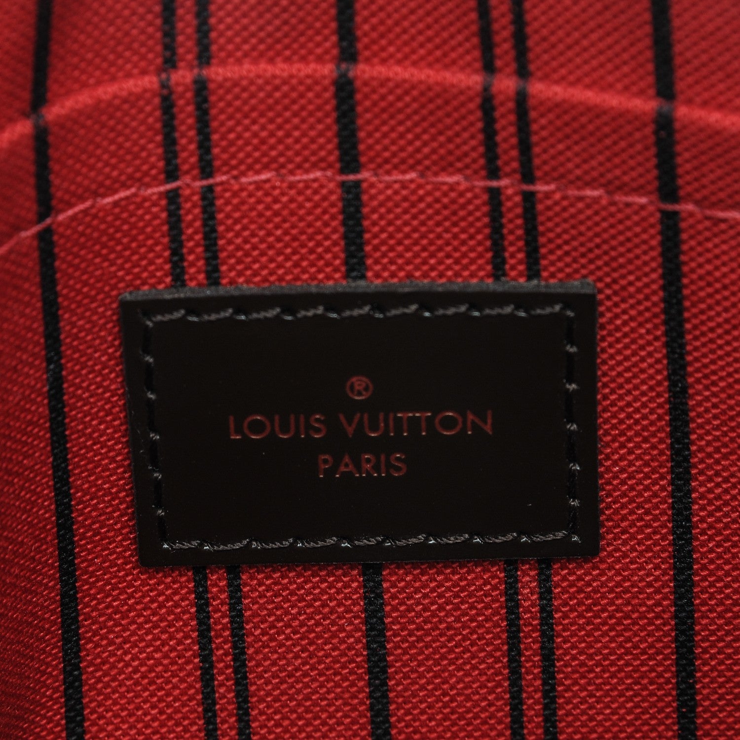 Louis Vuitton Damier Ebene Neverfull MM GM Pochette 6 of 6