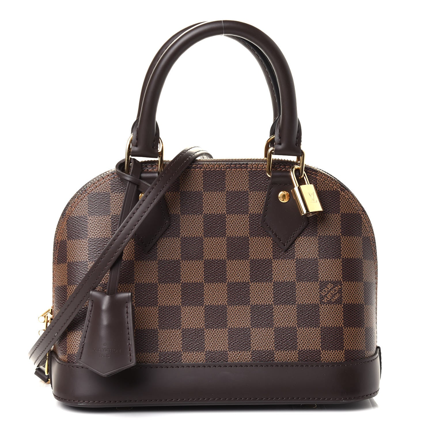 Louis Vuitton Damier Ebene Alma BB 1 of 8