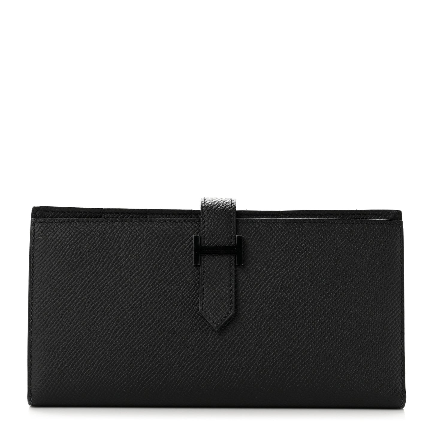 Epsom Monochrome Bearn Gusset Wallet Black