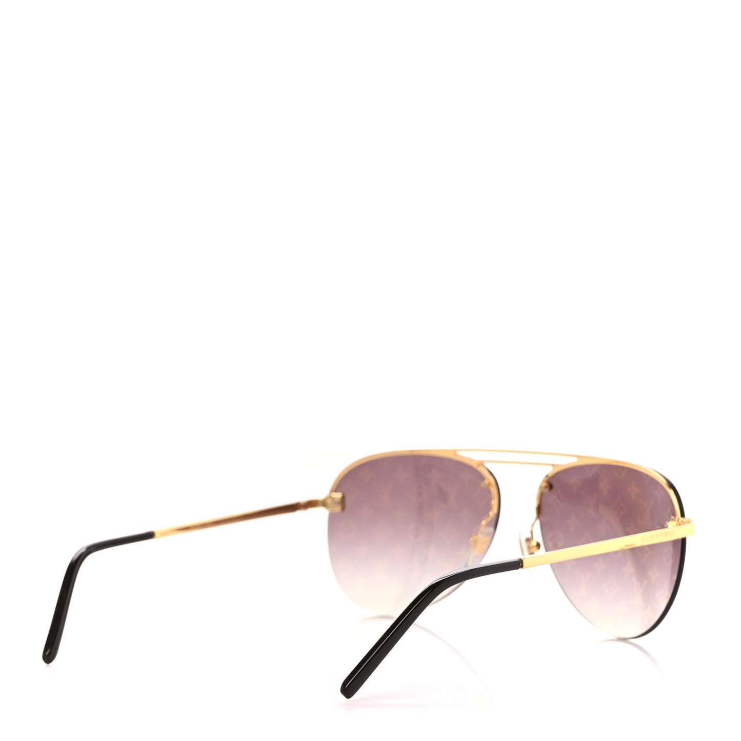 Metal Clockwise Sunglasses Z1020W Gold