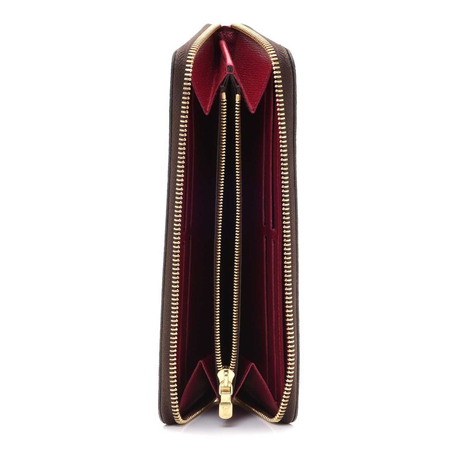 Monogram Clemence Wallet Fuchsia