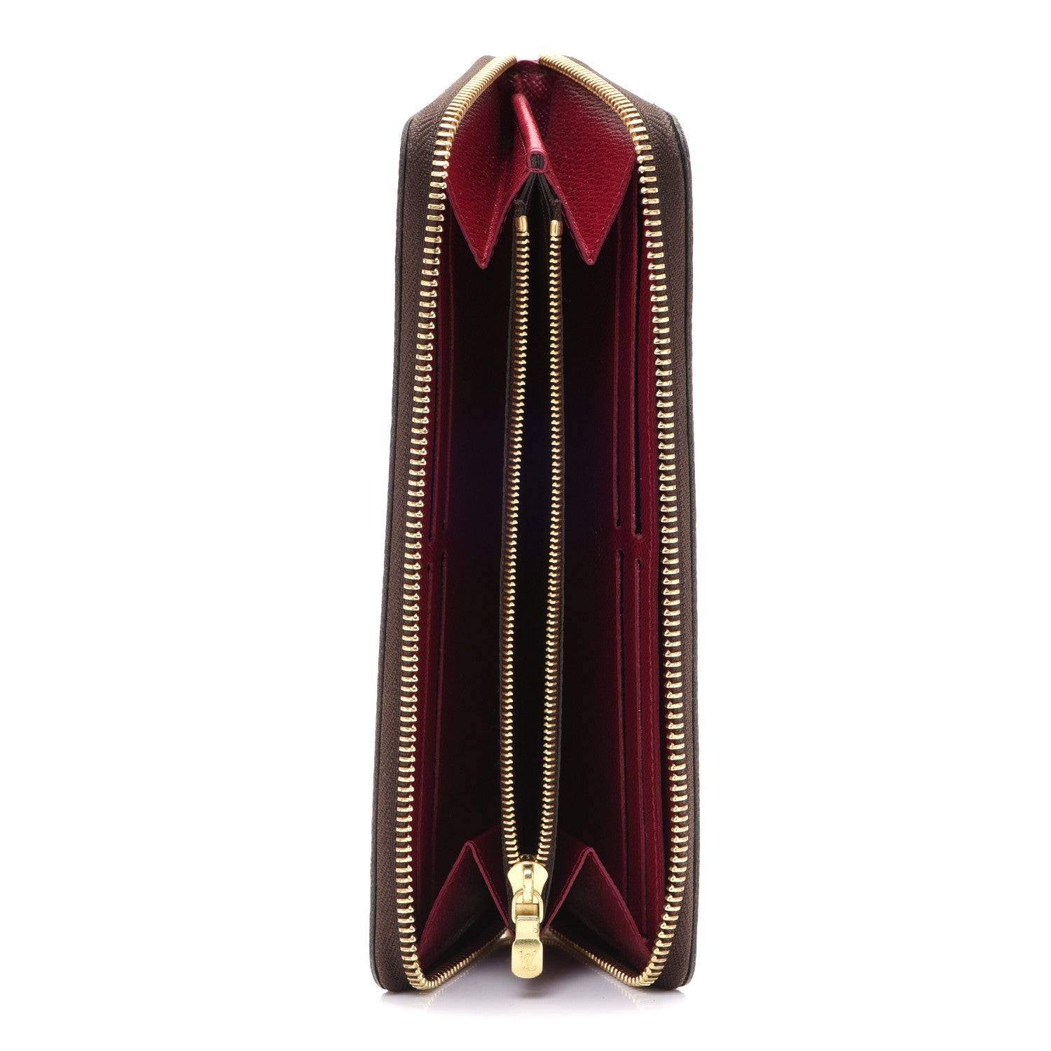 Louis Vuitton Monogram Clemence Wallet Fuchsia 5 of 8